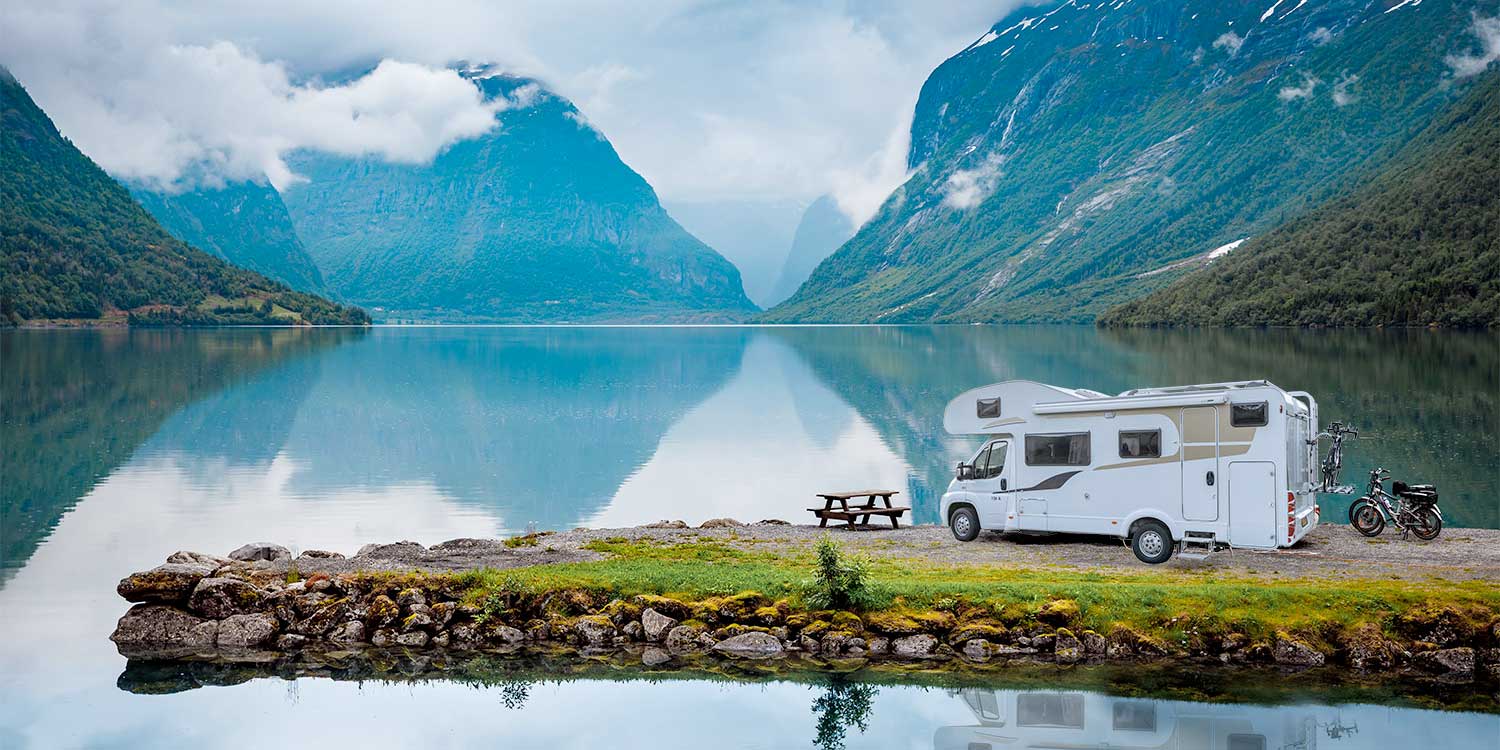 camper in Noorwegen
